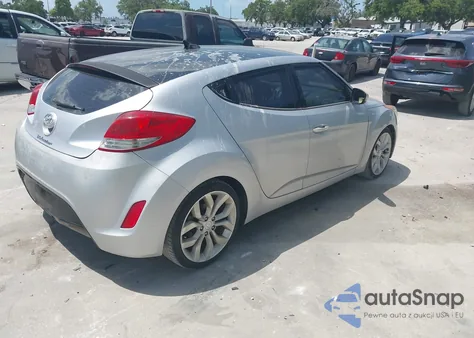 2012 Hyundai Veloster Base W/Black из США, поврежденный, VIN KMHTC6ADXCU028115